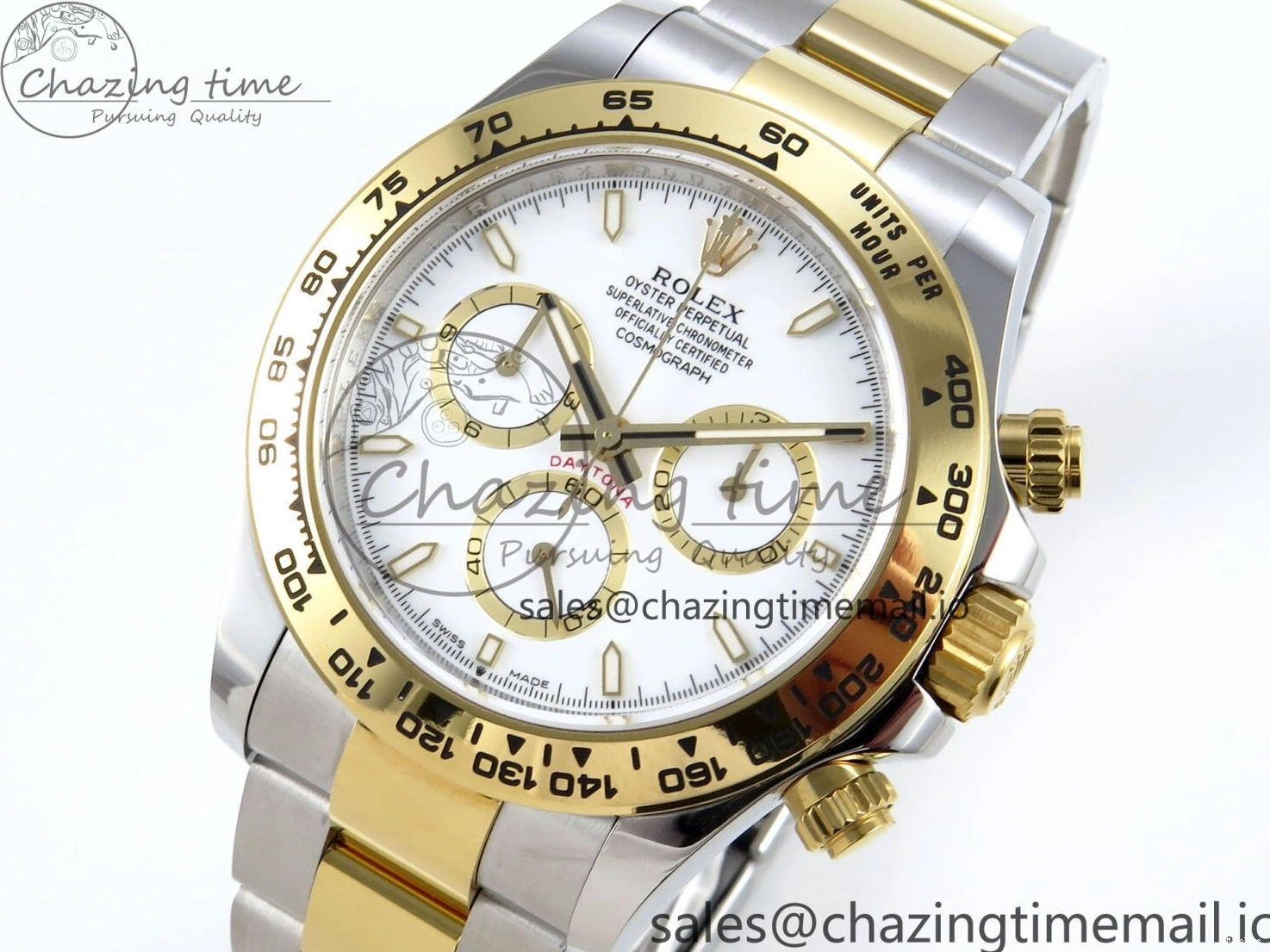 MiroTime 0228 Daytona 126503 APSF 1:1 Best Edition White Dial on SS YG Braclet SH ZeroBulk 733